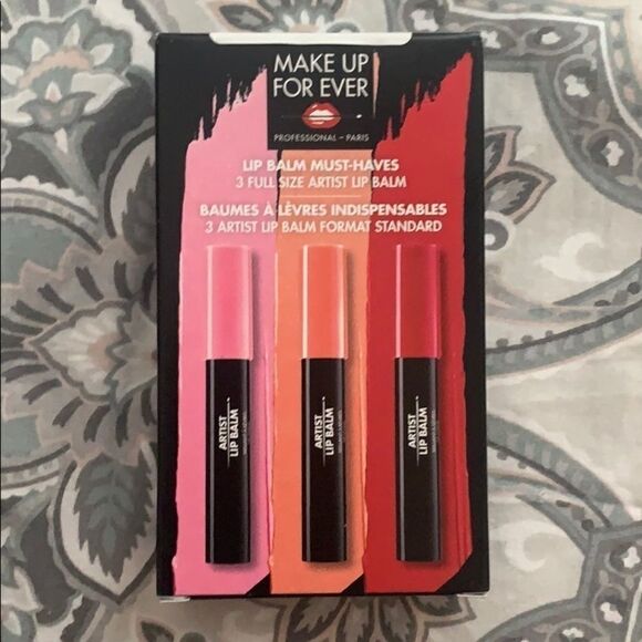 Makeup Forever Other - Makeup Forever Lip Balm Must-Haves